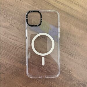 clear casetify case ￼